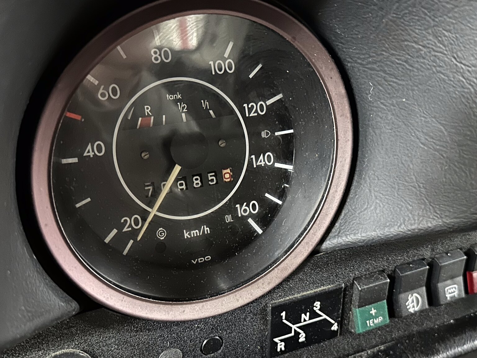 Interiörbild 1973 Volkswagen 1303S