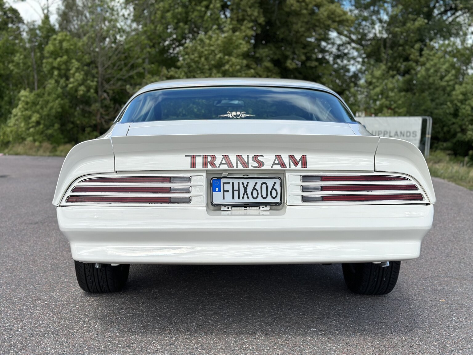 Exteriörbild på 1976 Pontiac Firebird Trans Am