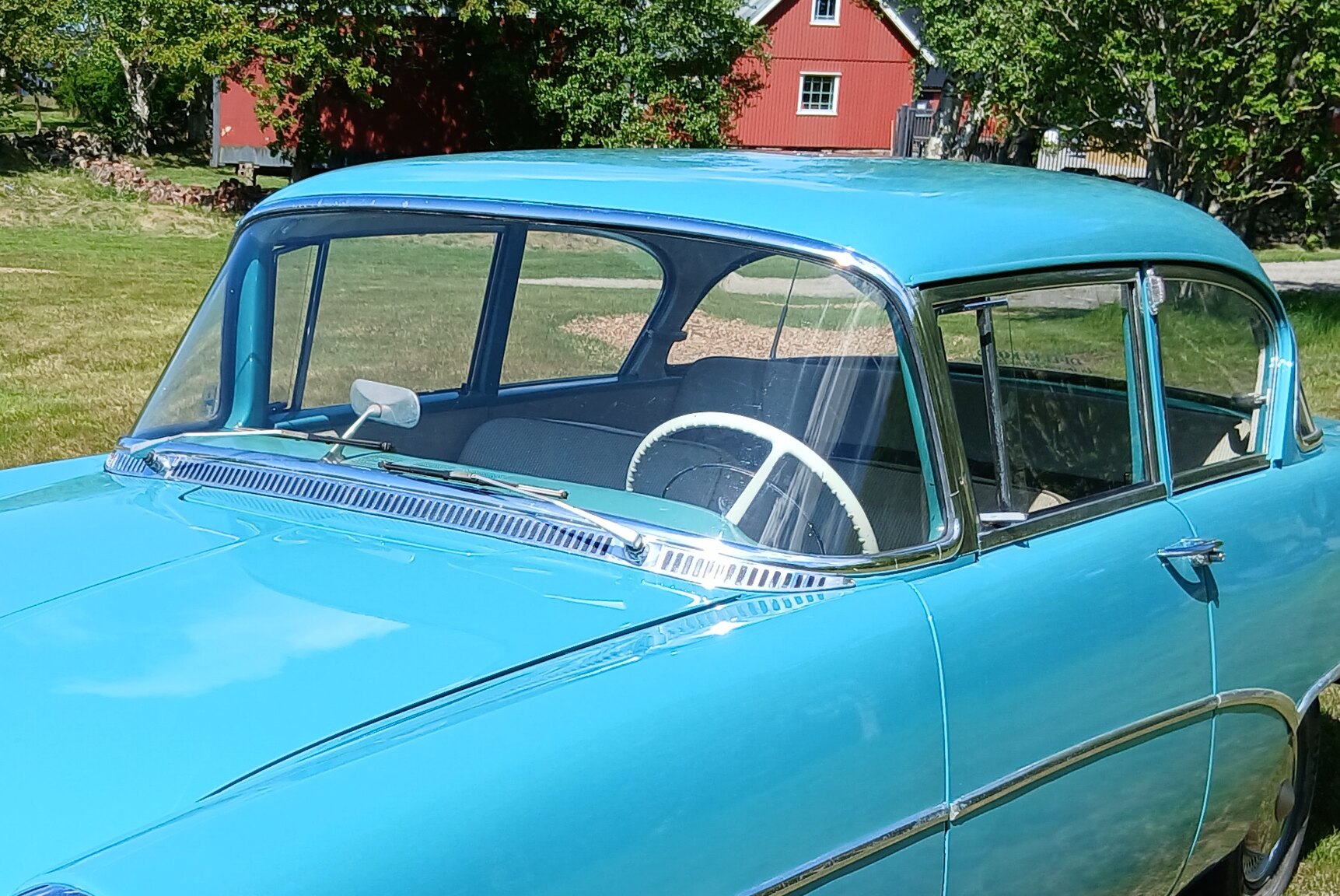 Aussenfoto 1958 Opel Olympia Rekord