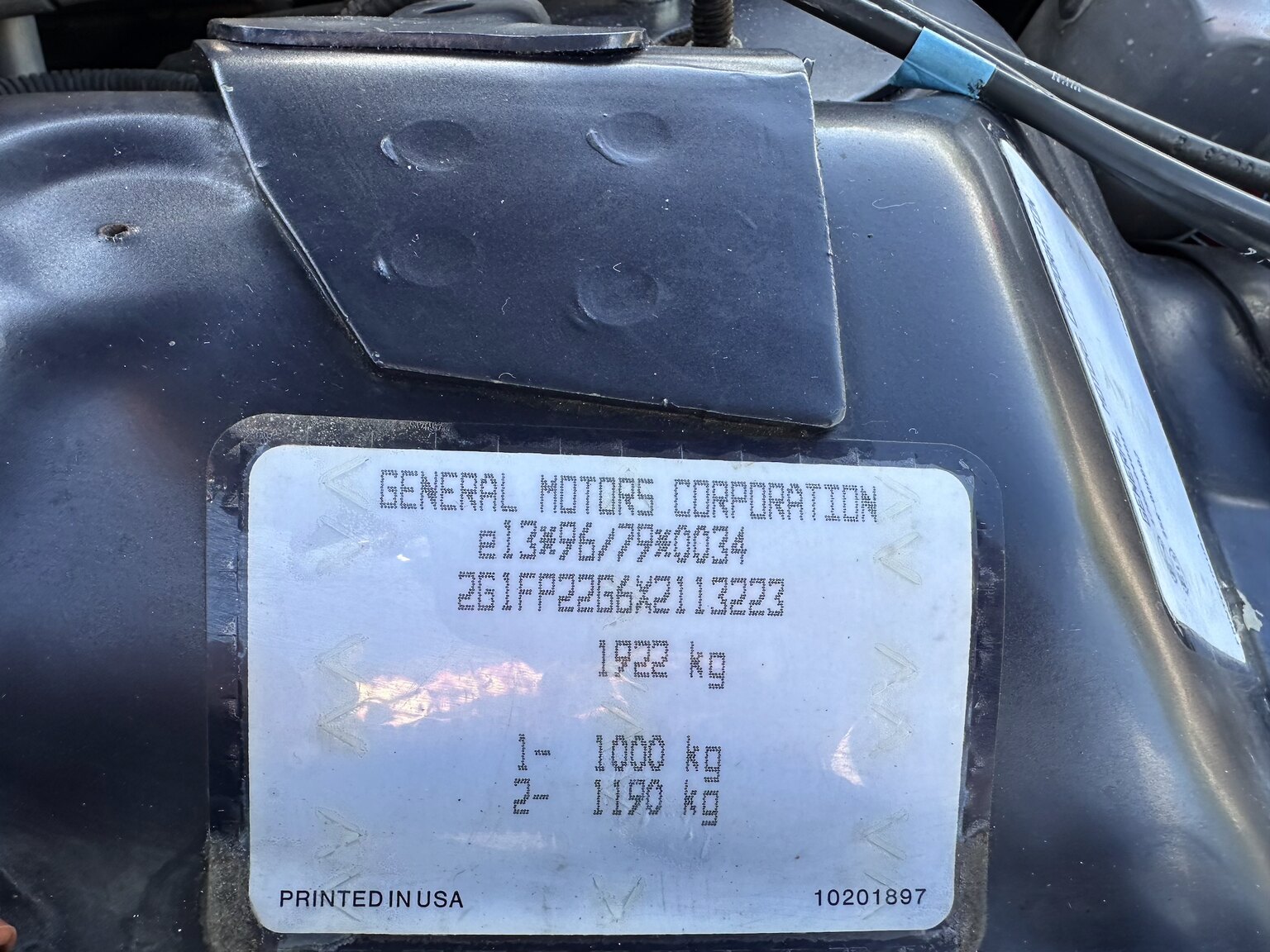 Image of 1999 Chevrolet Camaro Z28 mechanics