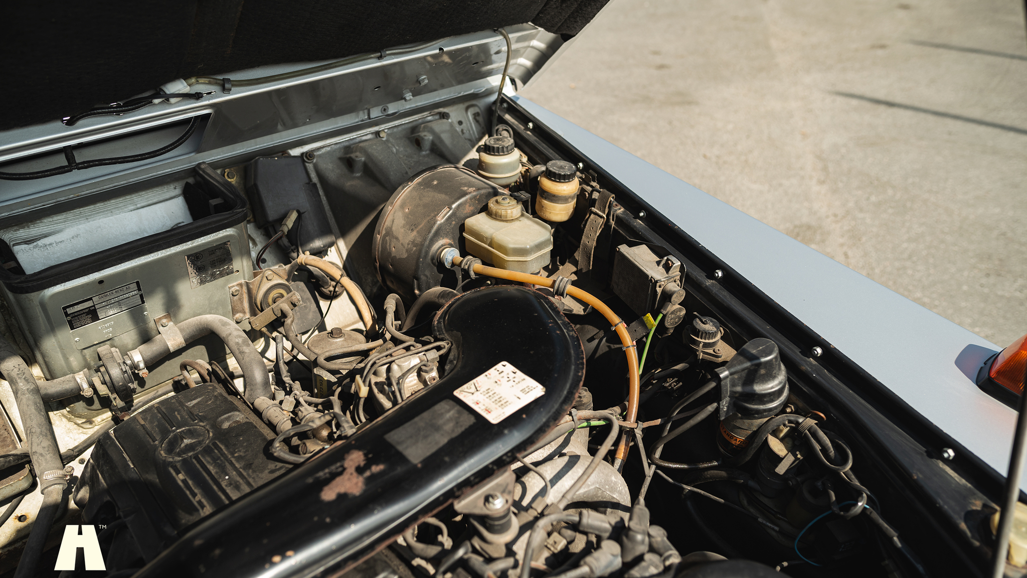 Image of 1985 Mercedes 230GE Cabrio mechanics