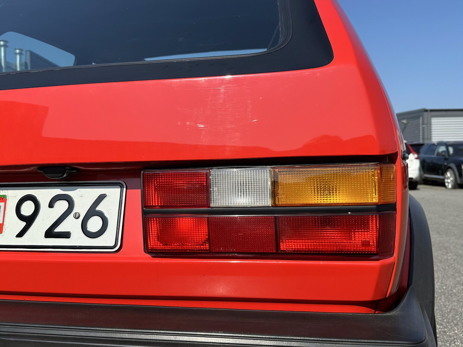 Aussenfoto 1984 Volkswagen Golf GTI