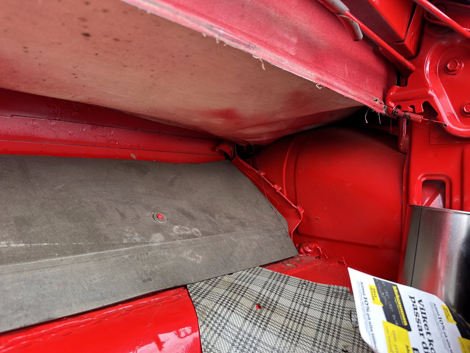 Interiörbild 1963 Ford Falcon Futura Convertible