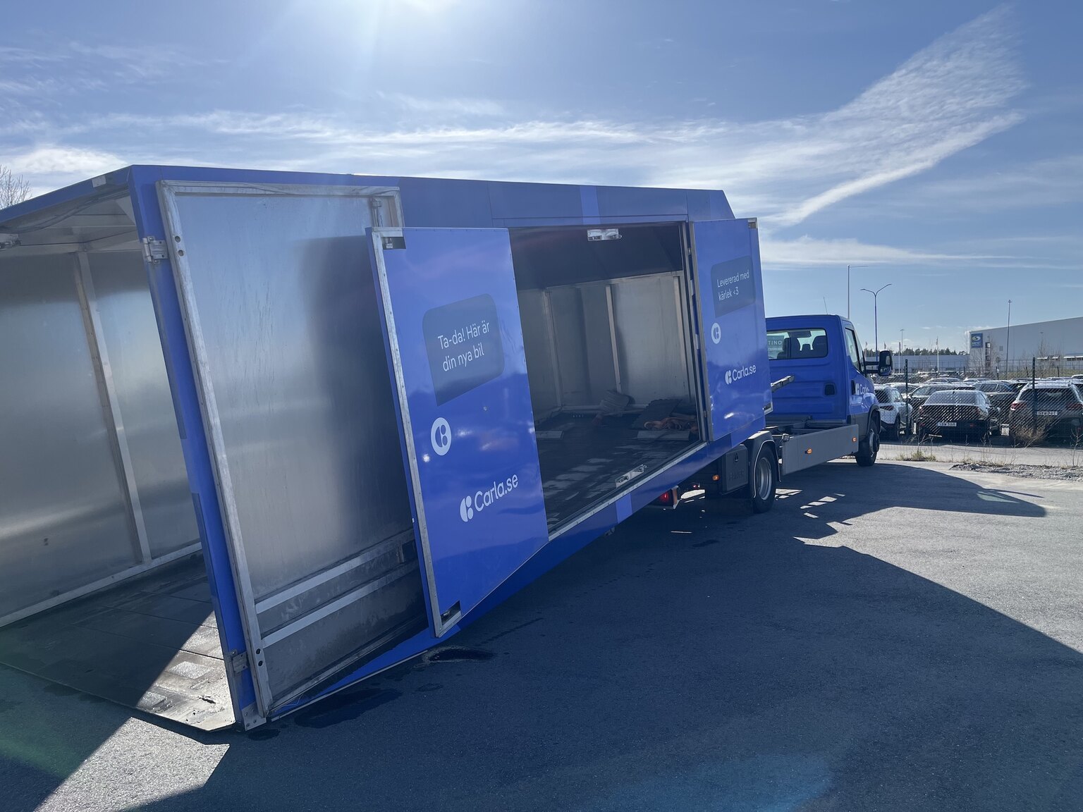 Exteriörbild på 2022 Iveco Daily 70-180 Chassis (Biltransport)