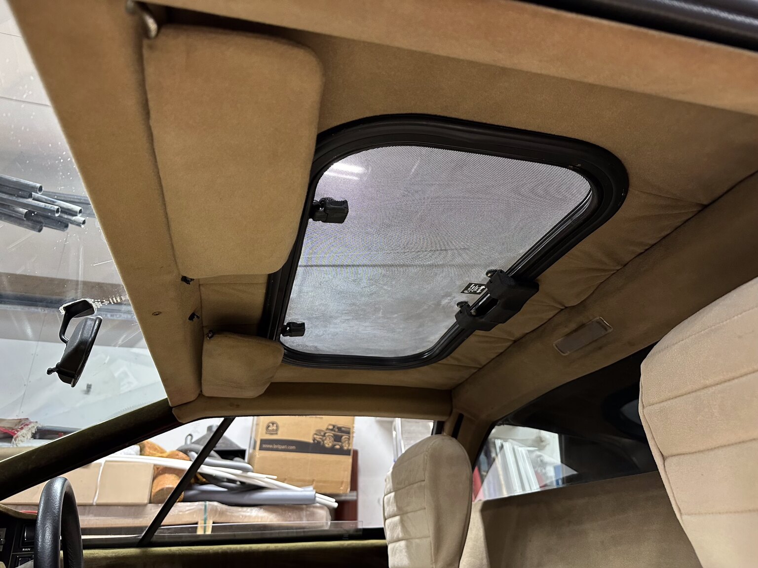 Interiörbild 1977 Lotus Esprit S1
