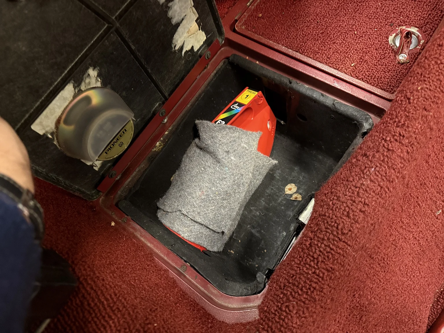 Interiörbild 1974 Chevrolet Corvette Stingray