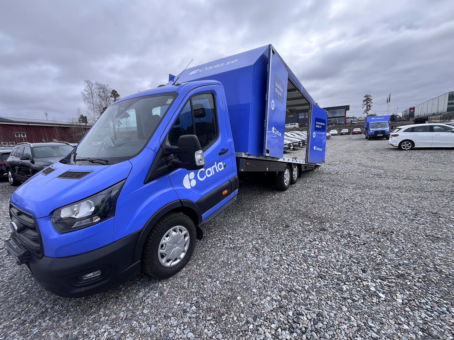 Aussenfoto 2022 Ford Transit fordonstransport