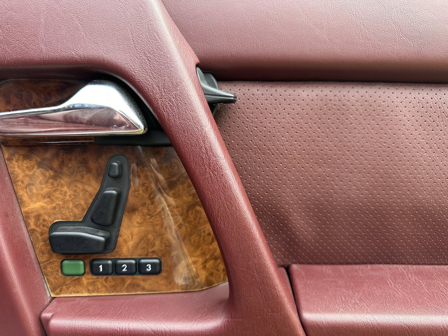 Interiörbild 1992 Mercedes-Benz SL 500