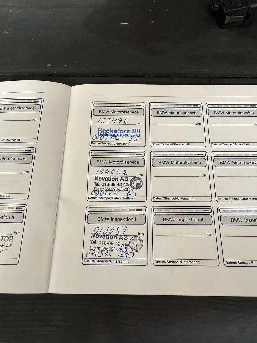 Dokumentation, 1996 BMW 740 iA - NO RESERVE (2)