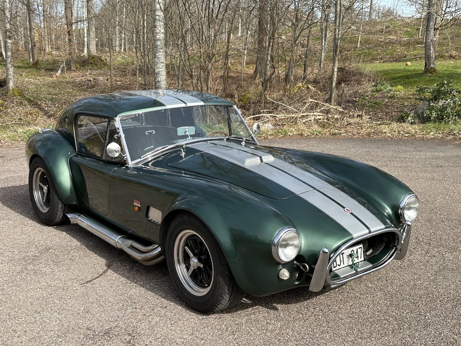 Exteriörbild på 2008 AC Cobra replica