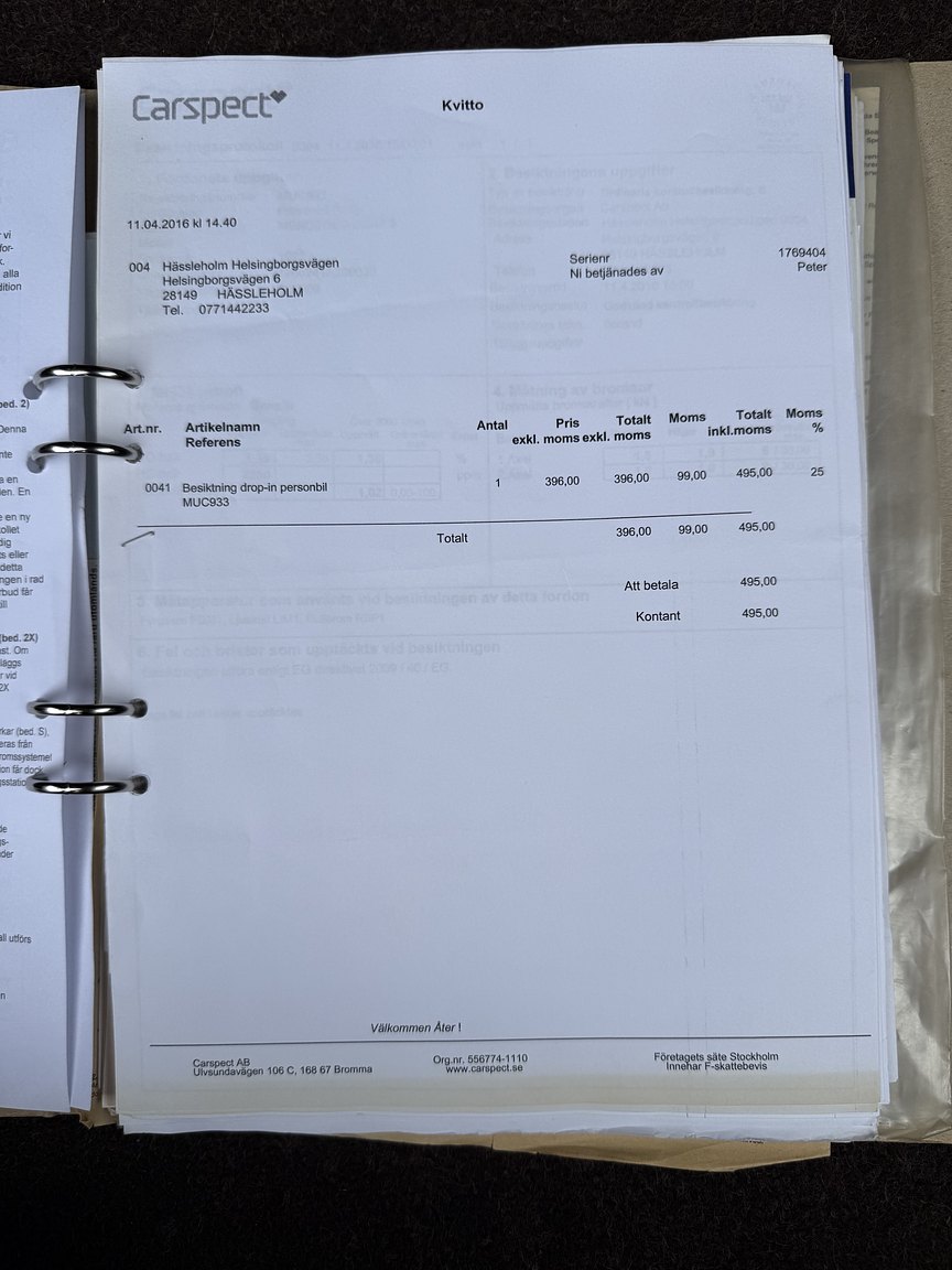 Dokumentation för 1987 Mercedes-Benz 300 SE