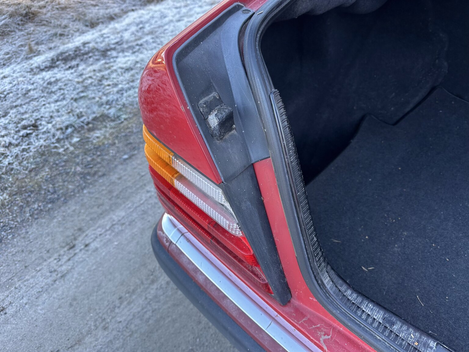 Interiörbild 1990 Mercedes-Benz 200 E
