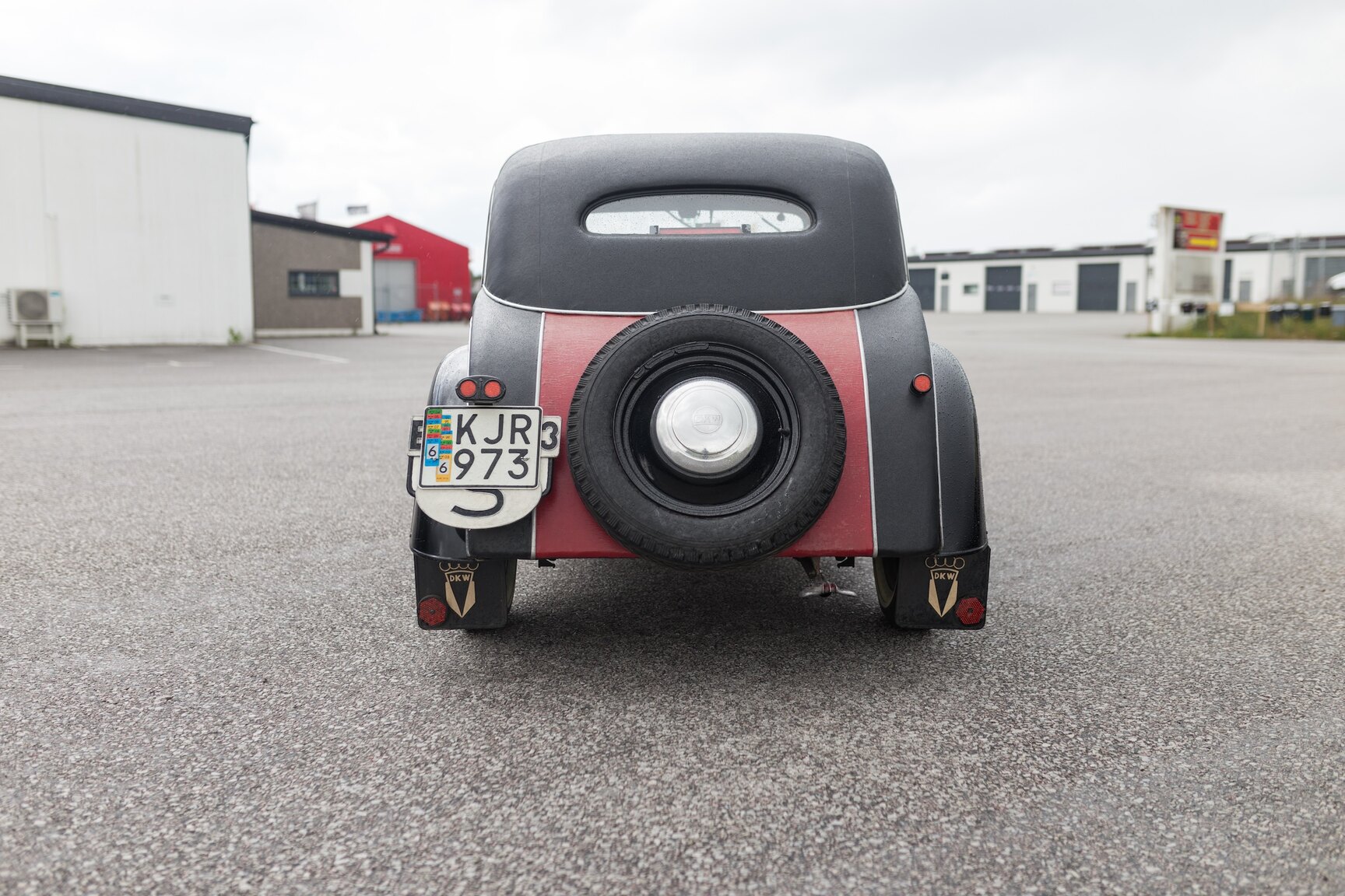 Exteriörbild på 1939 DKW Favorit Sedan
