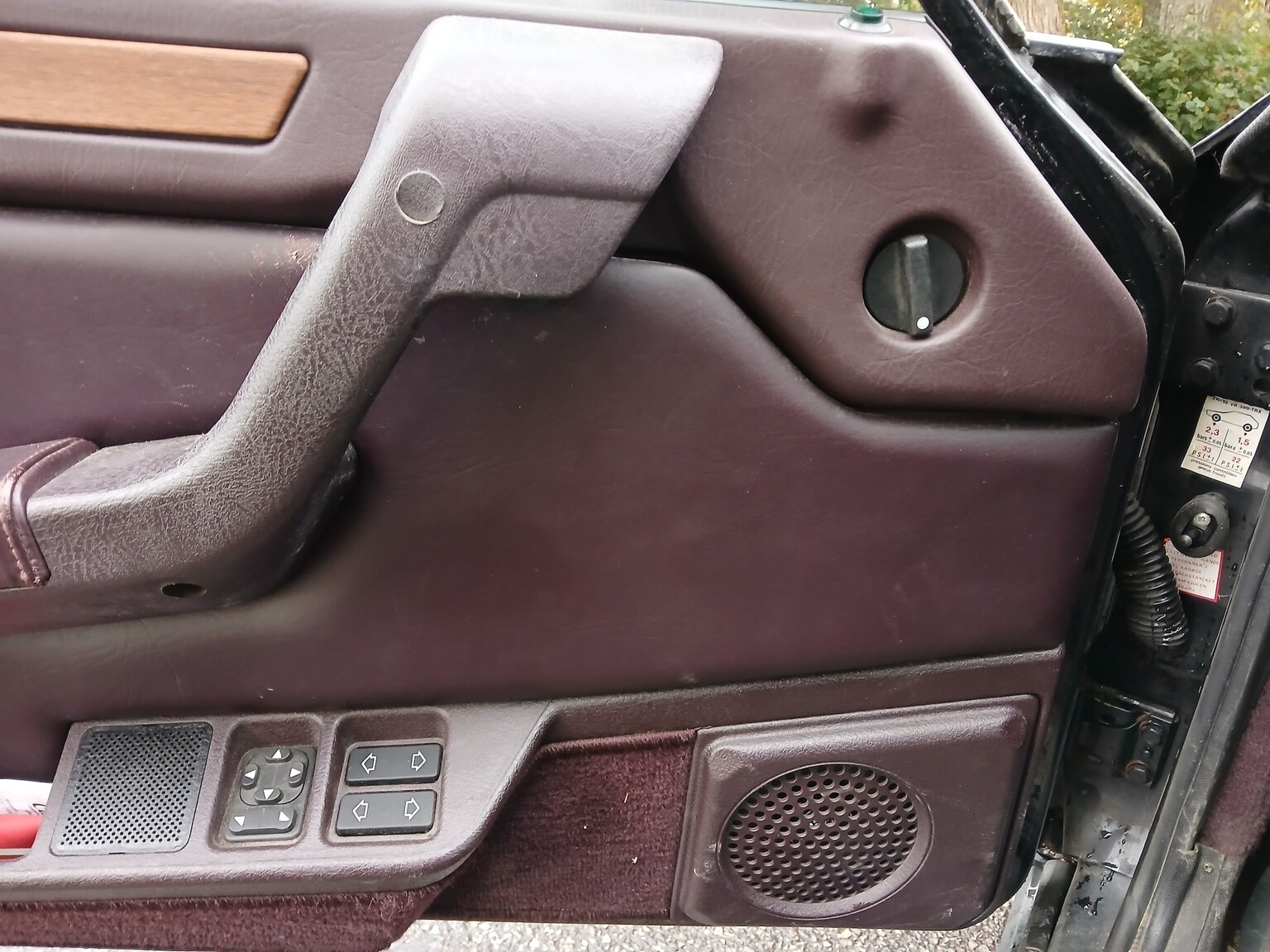 Interiörbild 1988 Citroen CX 25 T Prestige