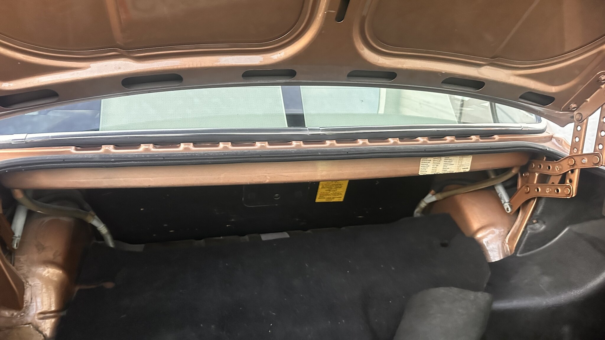 Interiörbild 1981 Volvo 244 GLE D6
