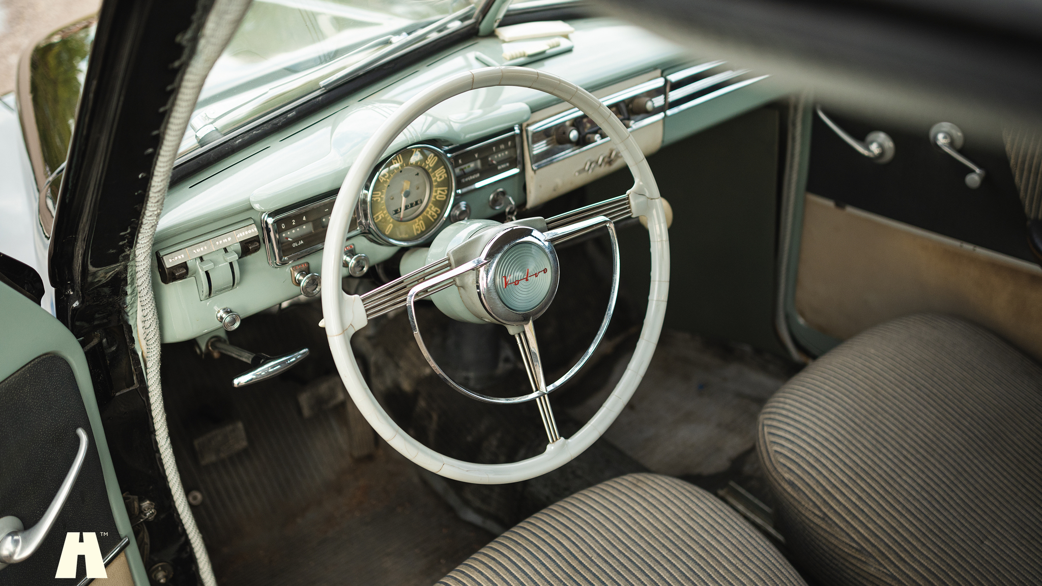 Interiörbild 1953 Volvo PV 444E
