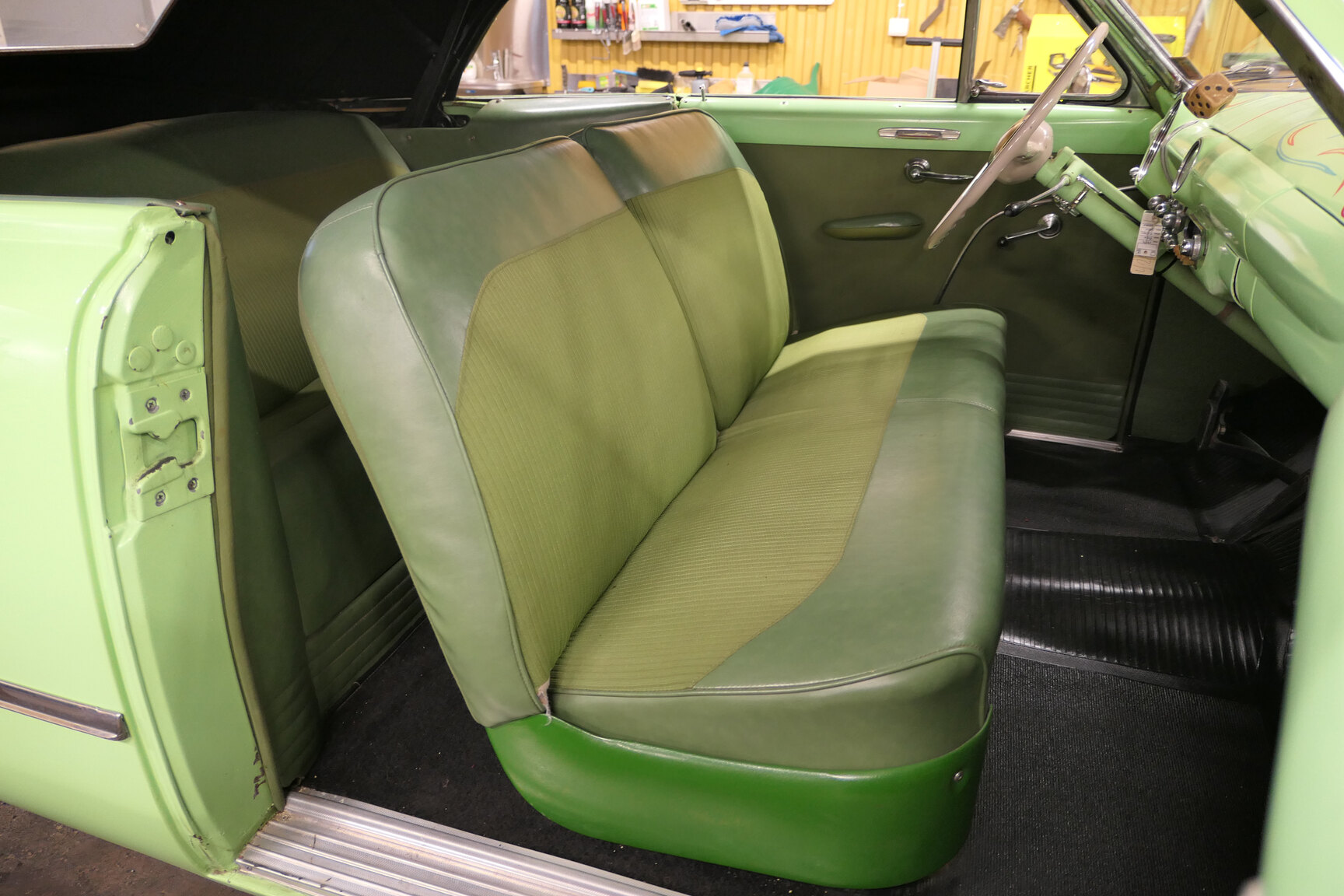 Interiörbild 1949 Ford Custom Convertible