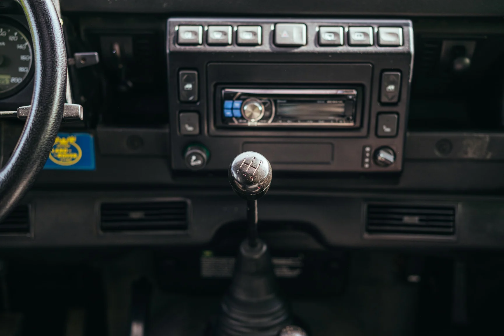 Interiörbild 2002 Land Rover Defender 110 Kombi Td5 (14)