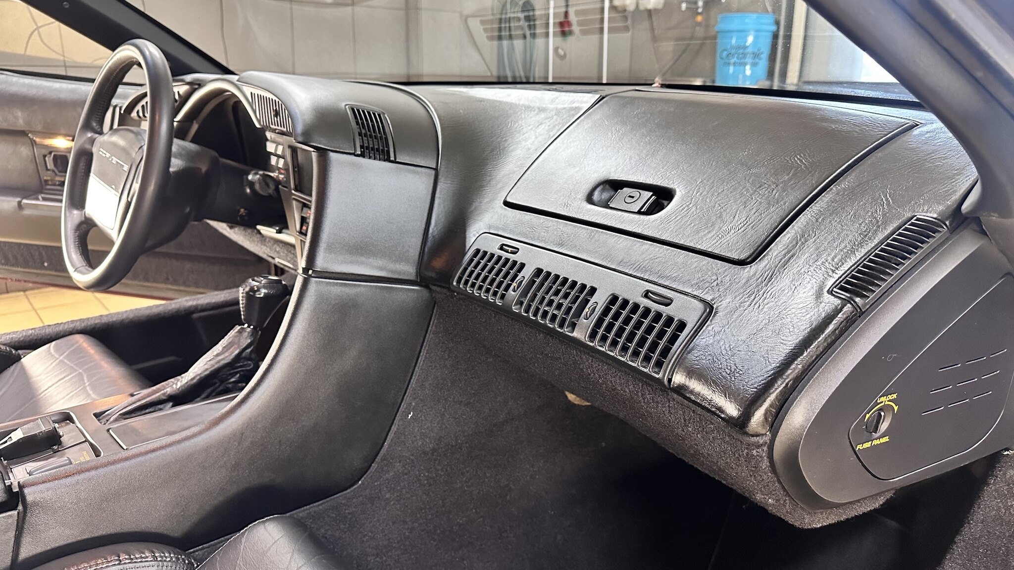 Interiörbild 1990 Chevrolet Corvette C4 Cabriolet