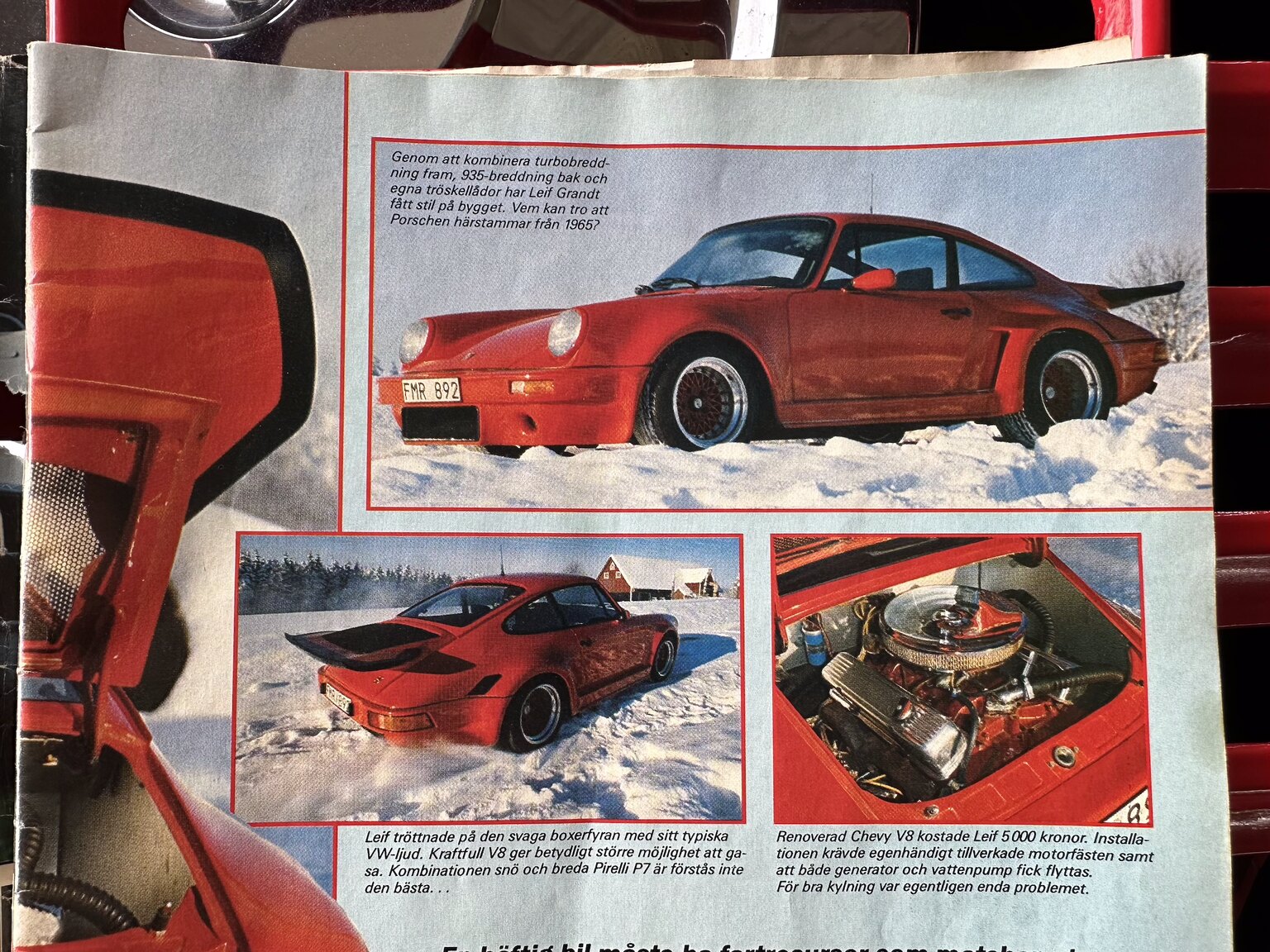 Dokumentation för 1965 Porsche 912 V8 (4)