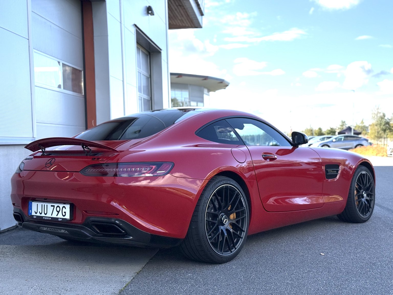 Exterior image of 2015 Mercedes-AMG GT S