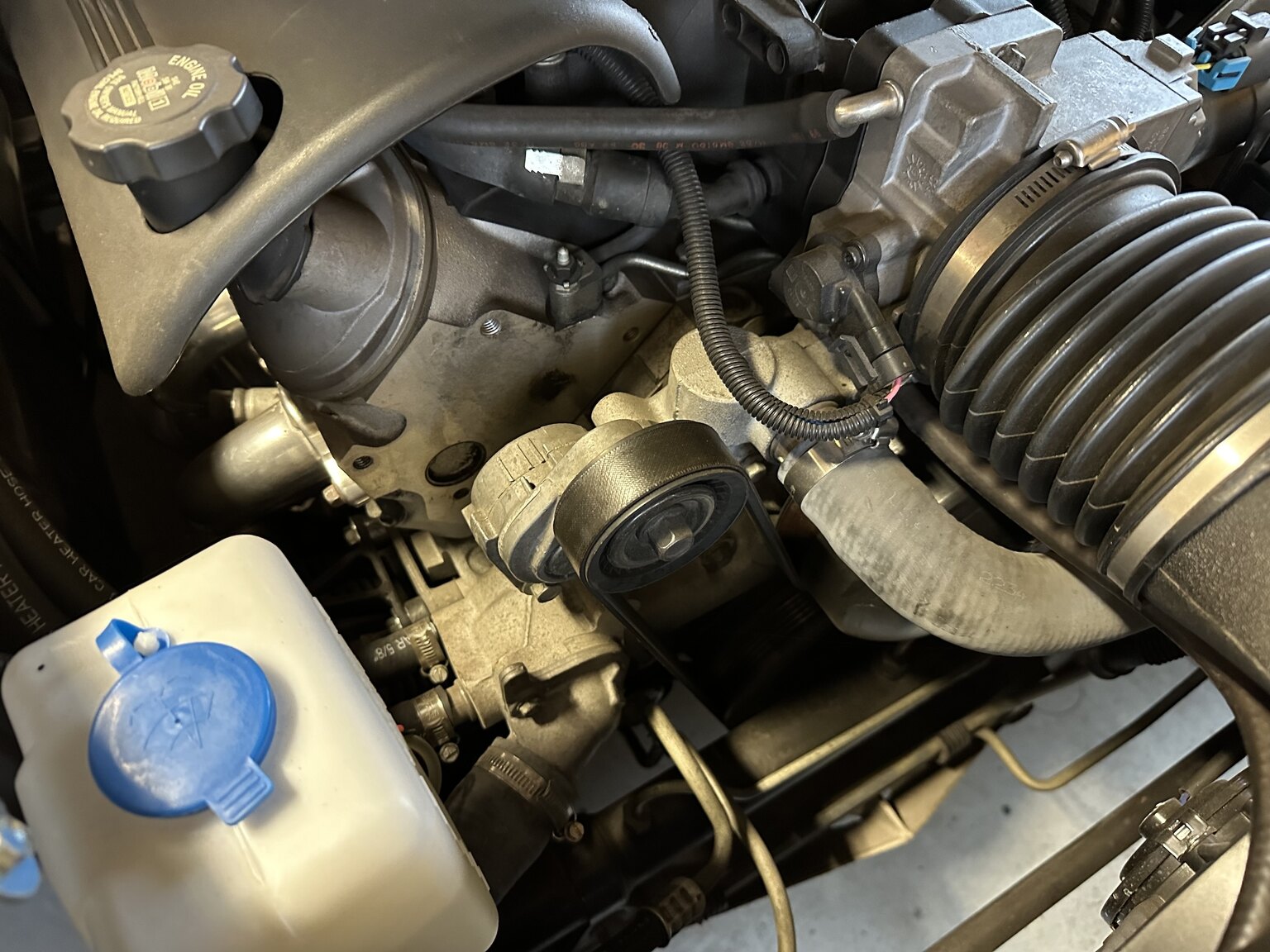 Image of 1939 Custom Ford Fordor "Forvette" mechanics