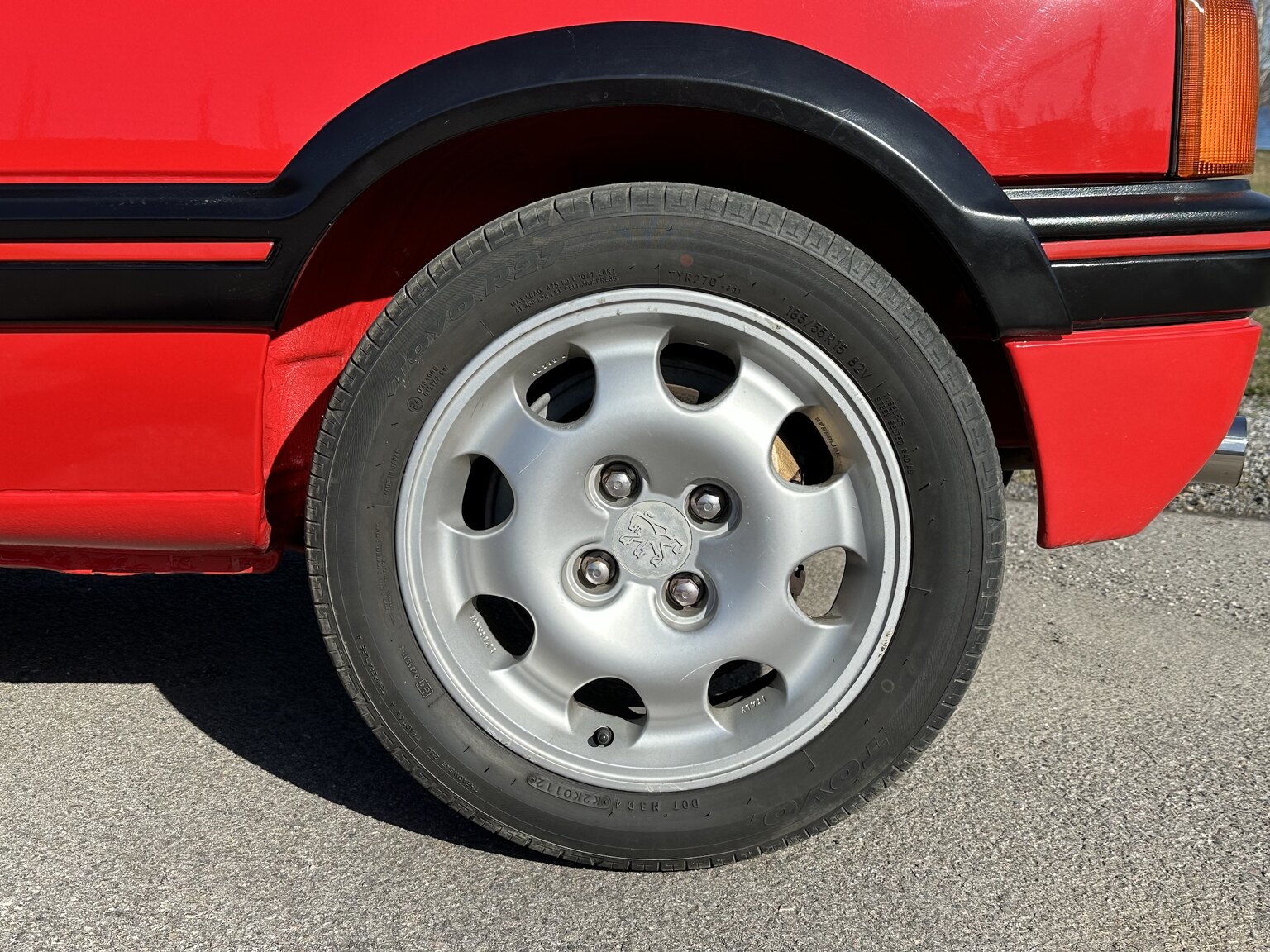 Exterior image of 1989 Peugeot 205 GTI