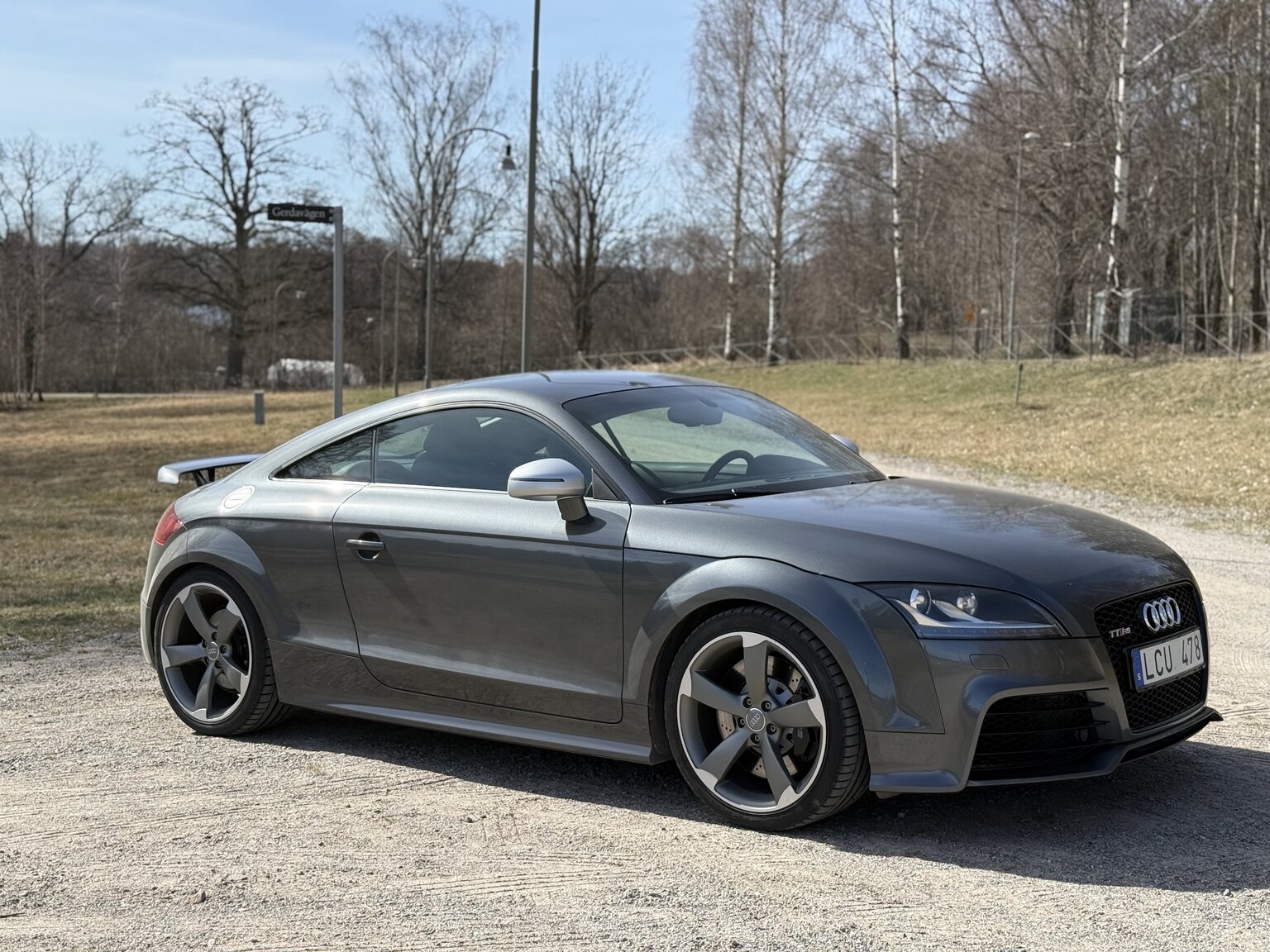 Exterior image of 2011 Audi TT RS Coupé