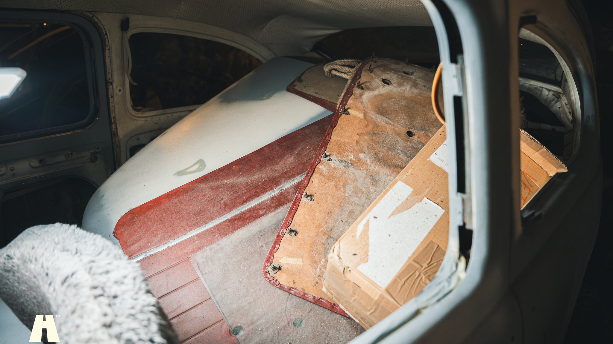Innenraumfoto von 1966 Volvo PV Sport barnfind