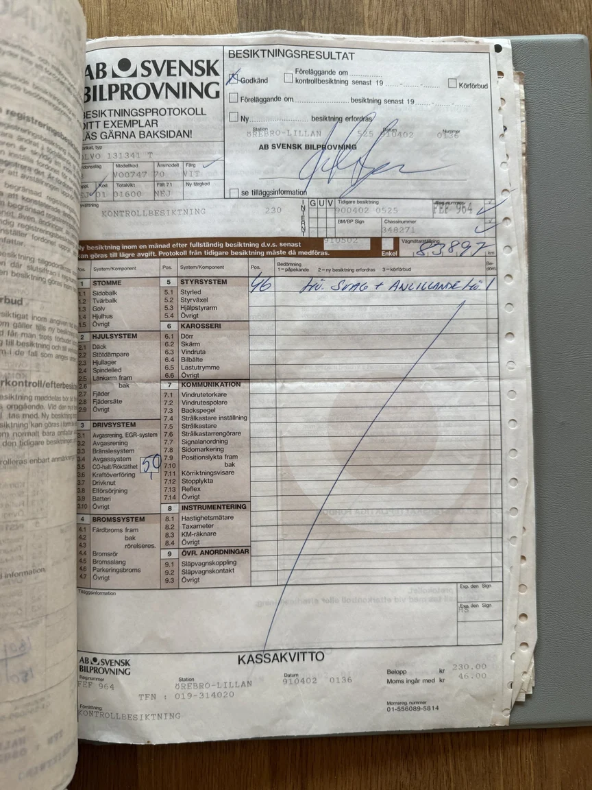 Documentation for 1970 Volvo Amazon (43)