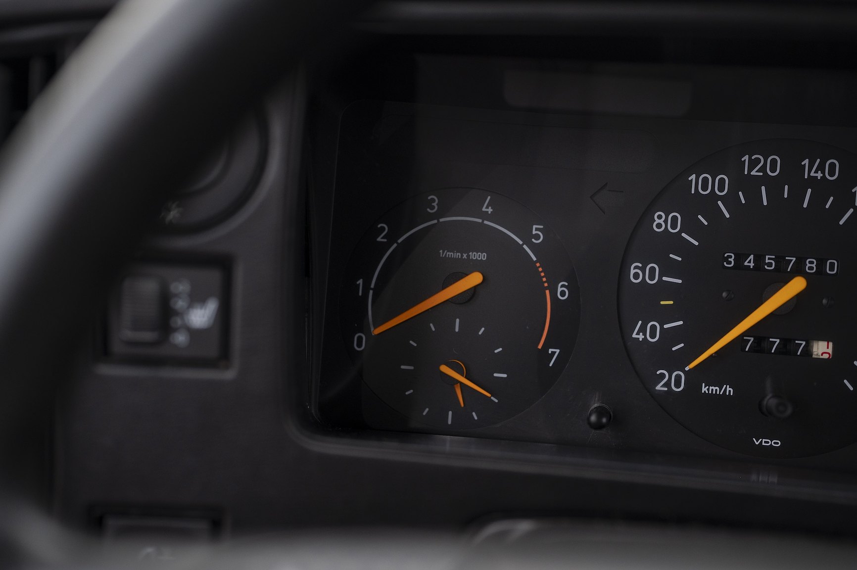 Interiörbild 1992 SAAB 900 S – NO RESERVE