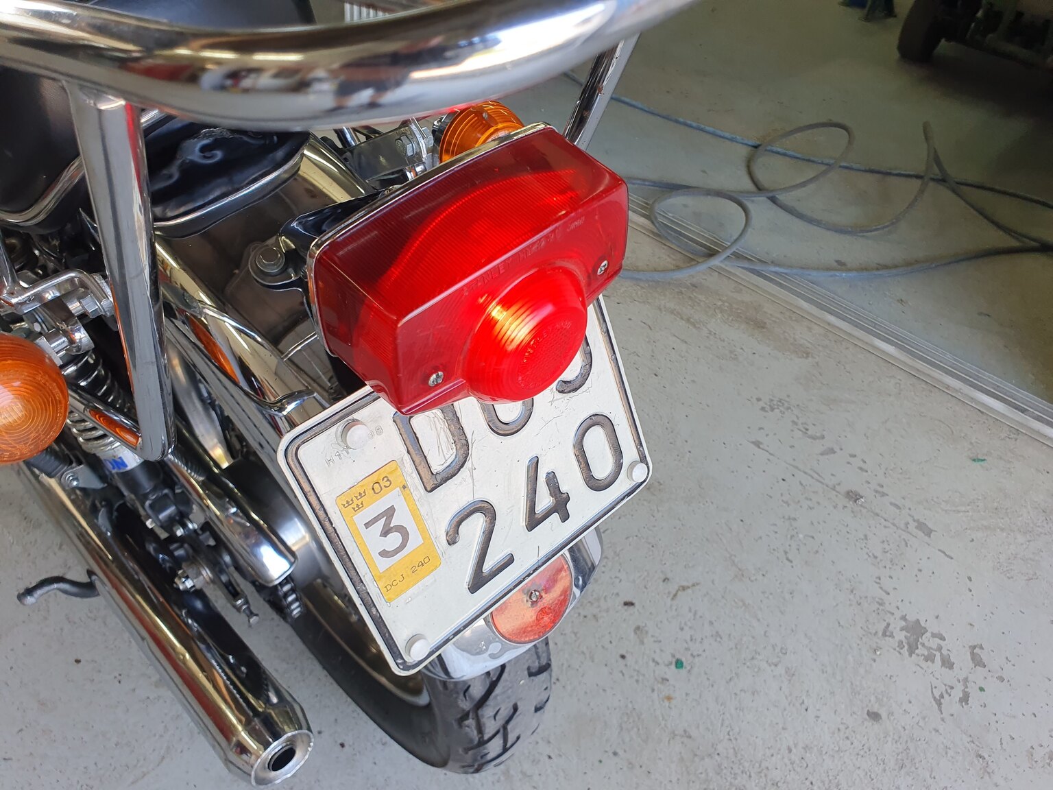 Exterior image of 1971 Honda CB 450 DOHC K3