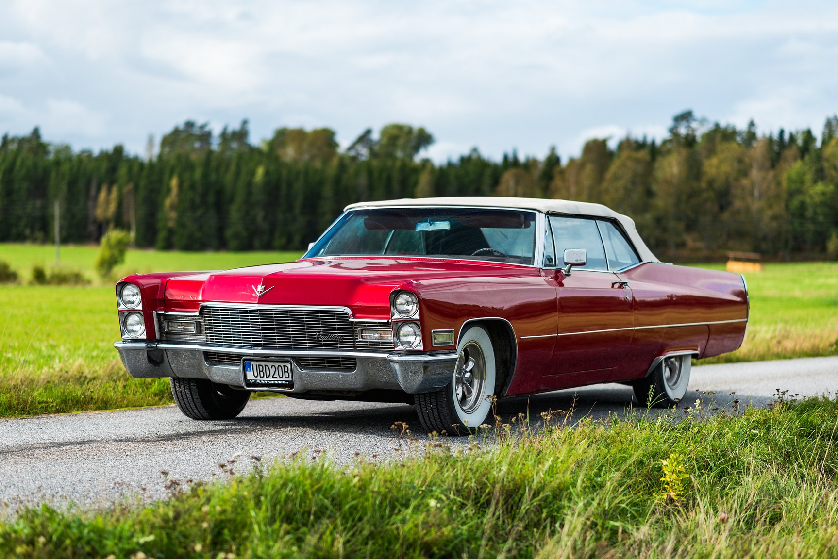 Exterior image of 1968 Cadillac DeVille Convertible