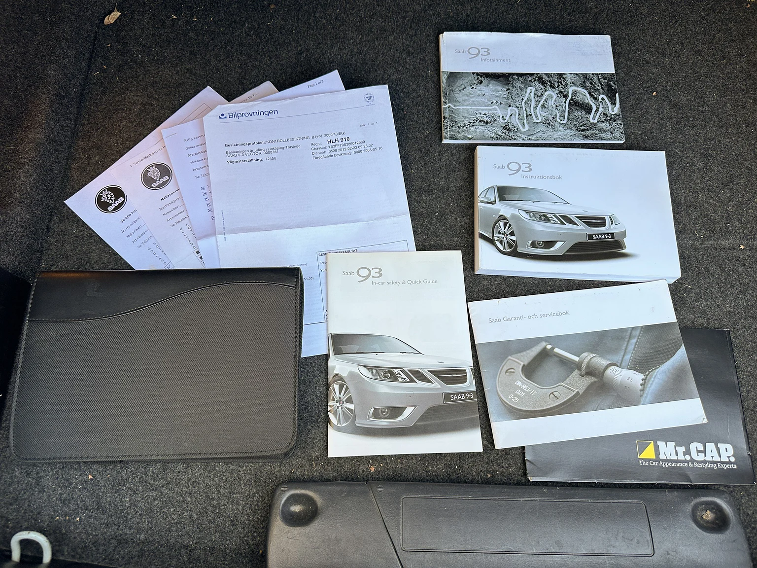 Documentation for 2008 SAAB 9-3 Vector 2.0T Cabriolet (1)