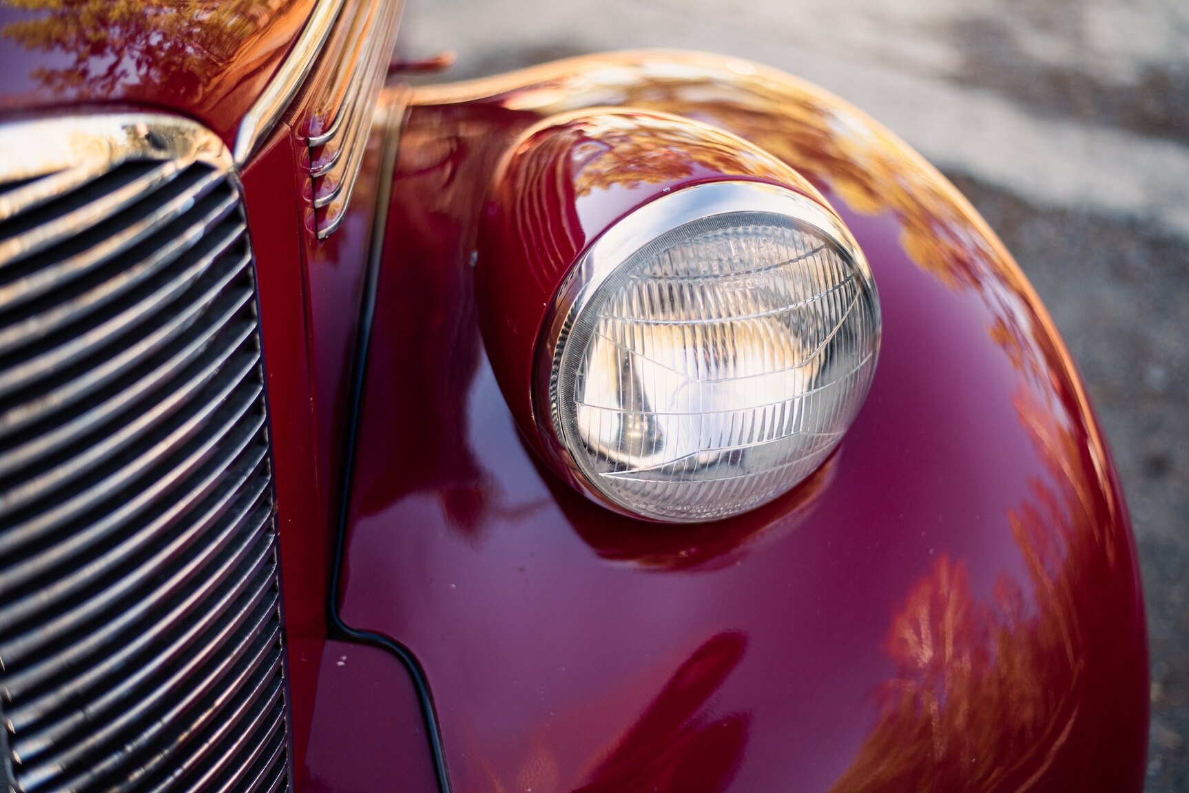 Exteriörbild på 1938 Dodge Six Convertible Coupé