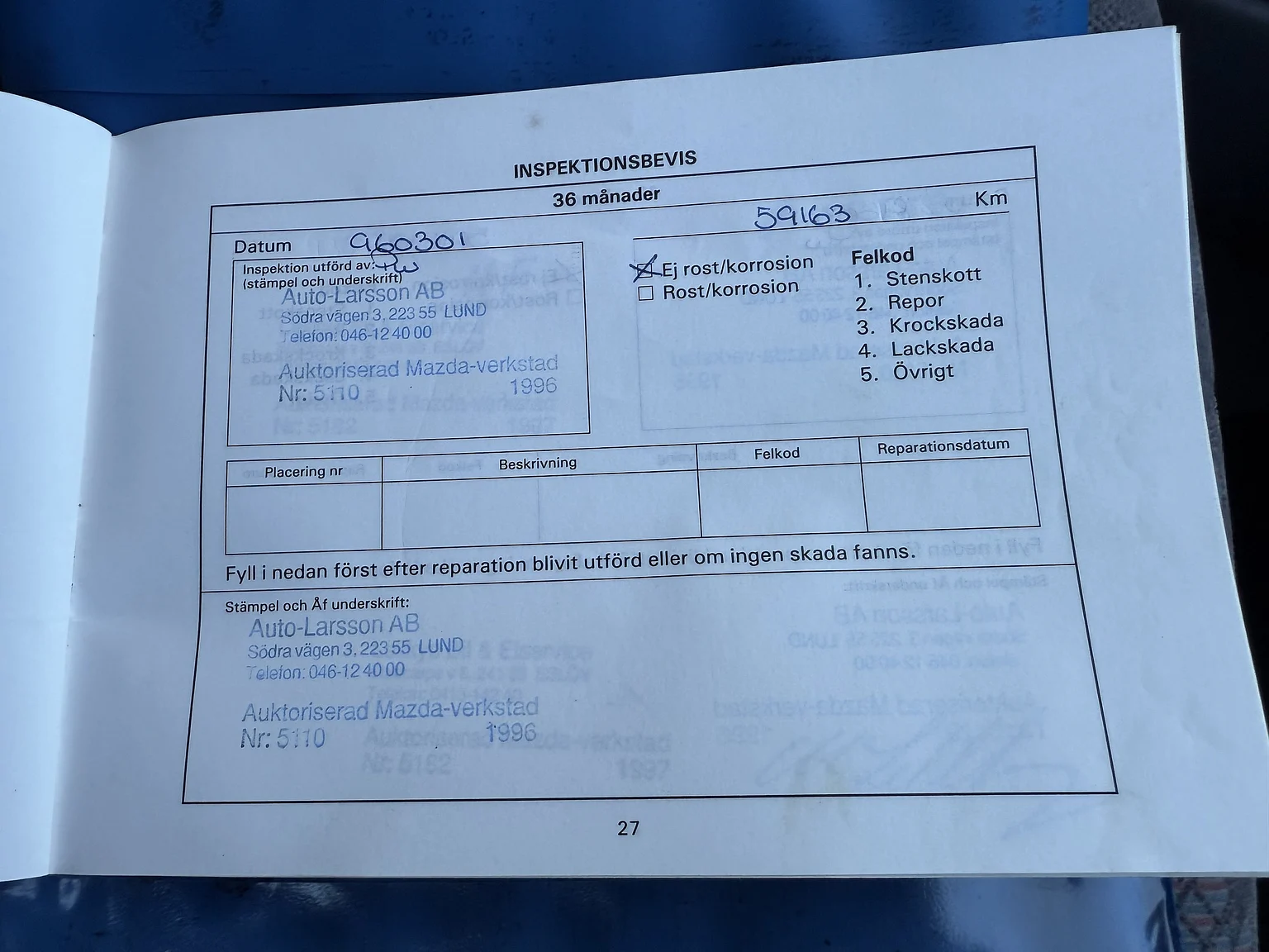 Documentation for 1992 Mazda 626 Hatchback 2.5 V6 Automatic (13)