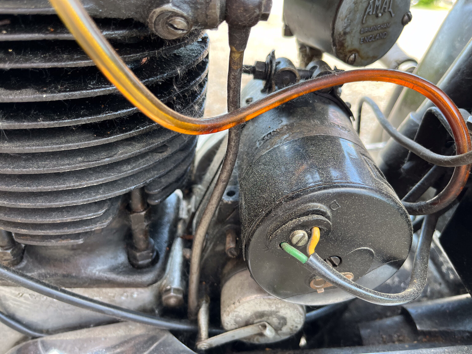Image of 1943 BSA 500 mechanics