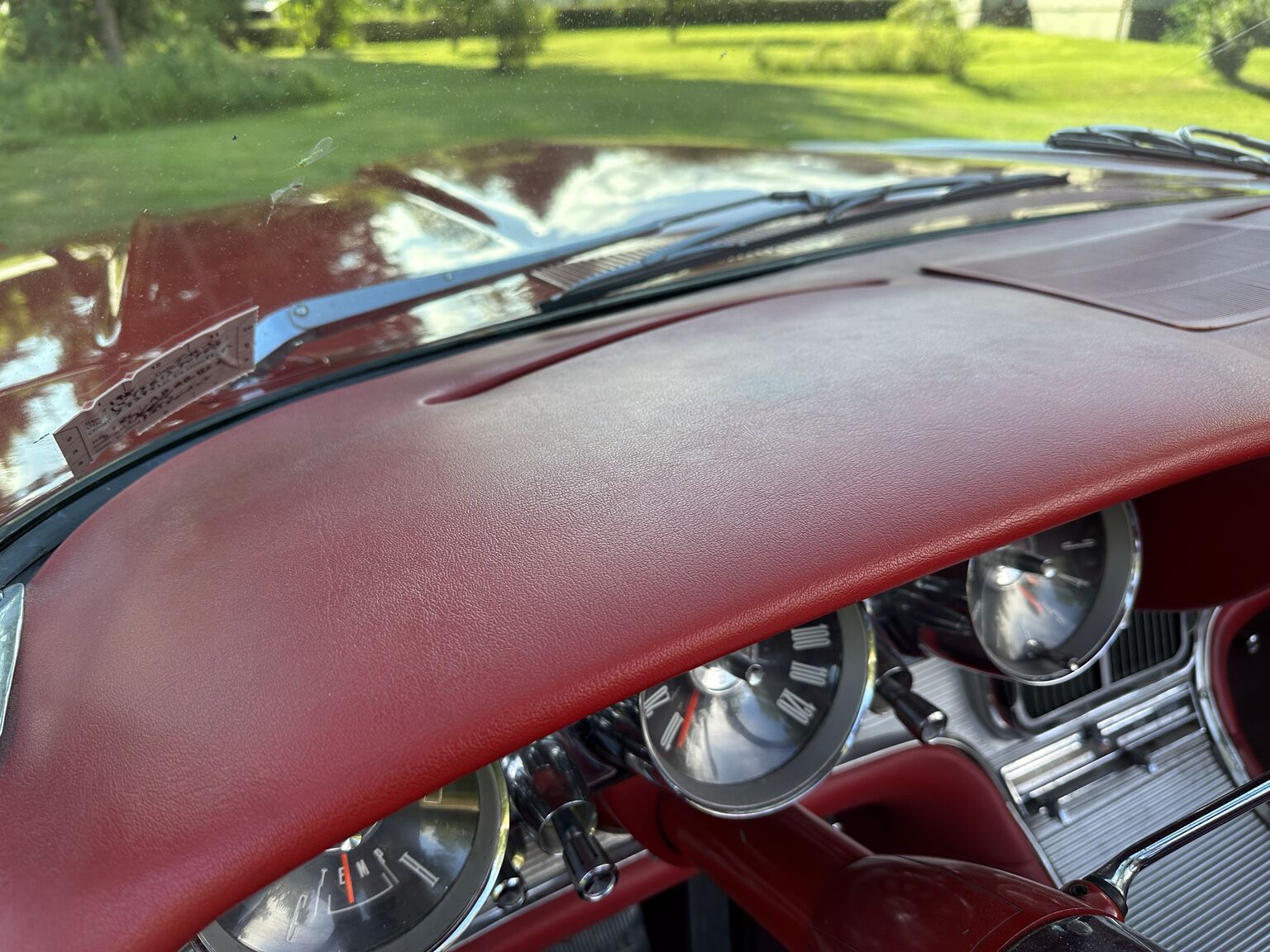 Interiörbild 1961 Ford Thunderbird Convertible
