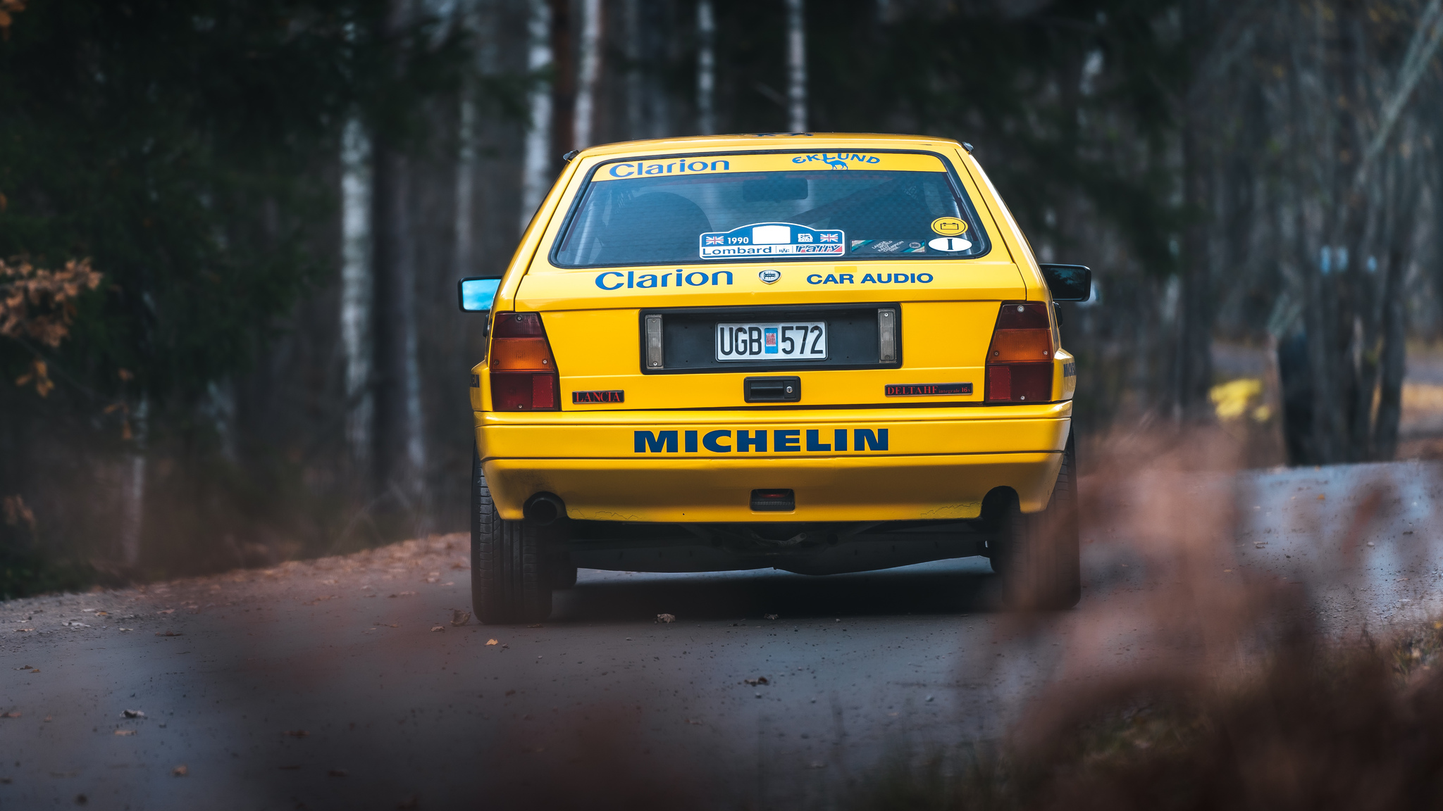Exteriörbild på 1990 Lancia Delta Integrale 16V Per Eklund Replica