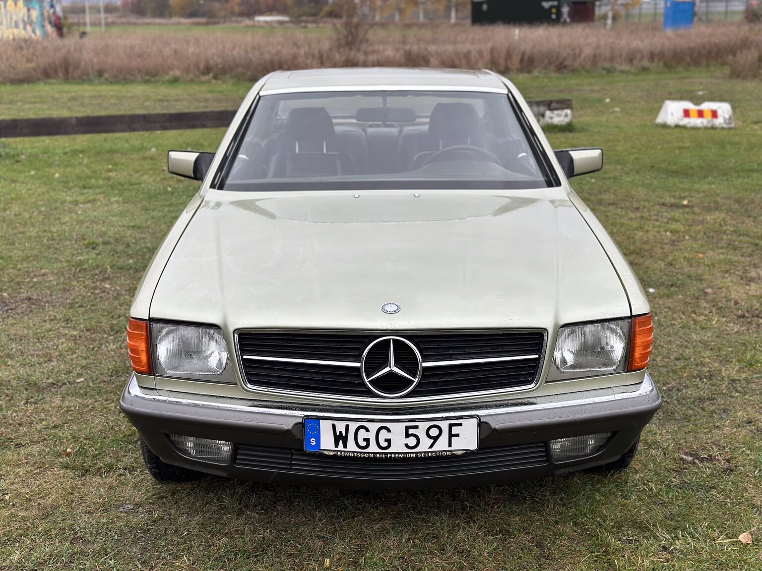 Exterior image of 1983 Mercedes-Benz 500 SEC
