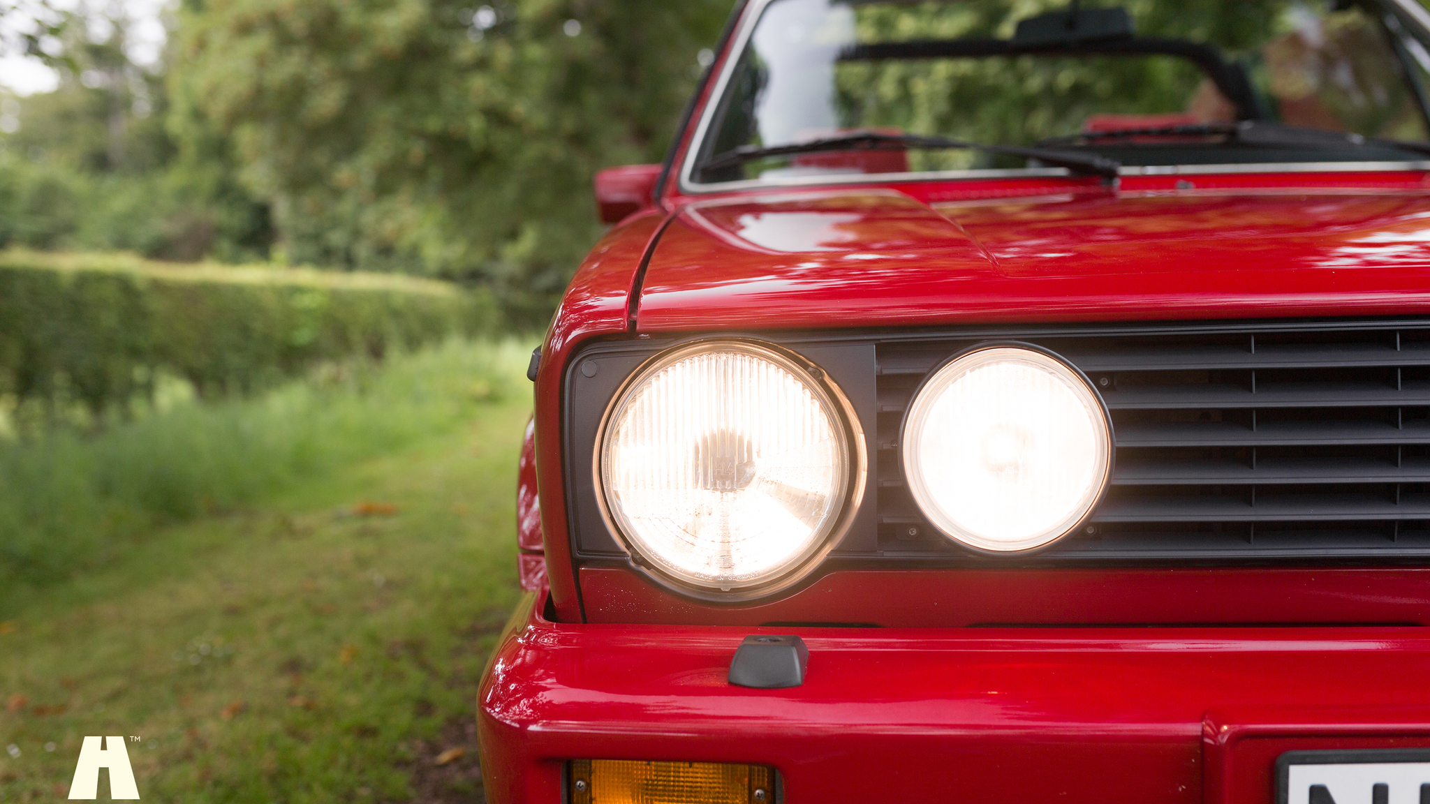 Exterior image of 1988 Volkswagen Golf GTI Cabriolet