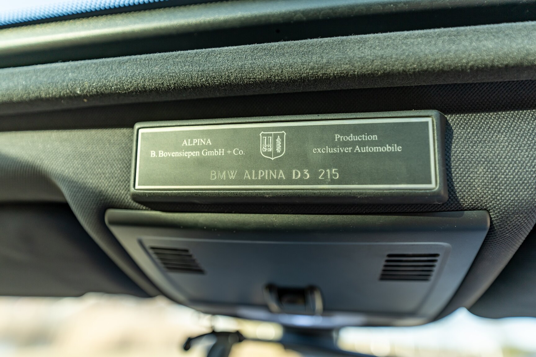 Innenraumfoto von 2006 Alpina D3