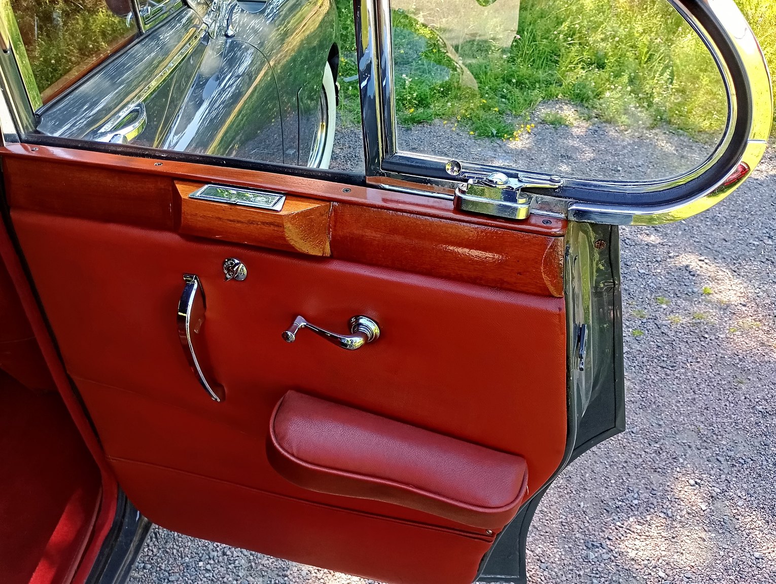 Interior image of 1954 Jaguar Mark VII