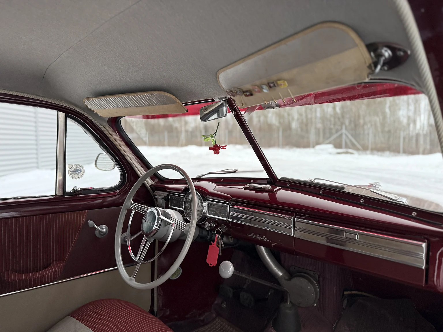 Innenraumfoto von 1953 Volvo PV444ES (25)