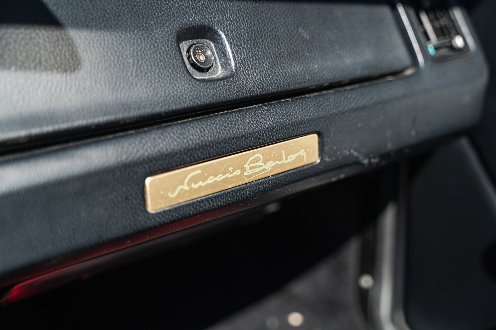 Interiörbild 1984 Bertone X 1/9
