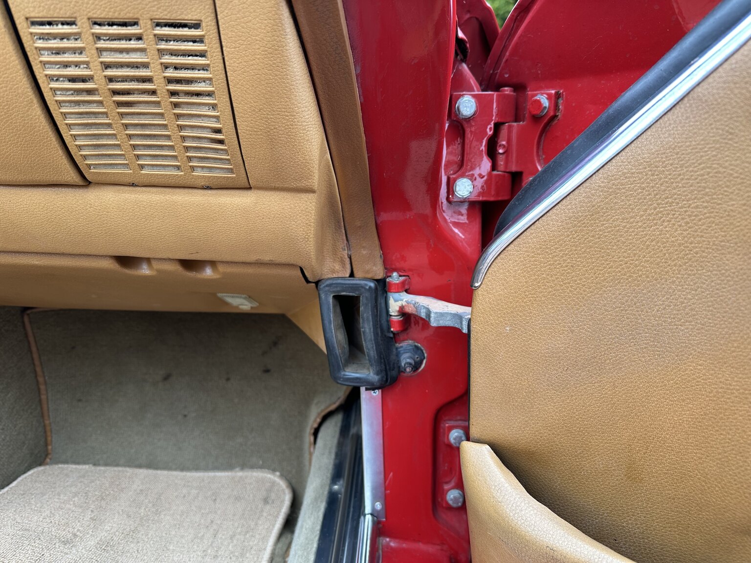 Interiörbild 1973 Mercedes-Benz 450 SL