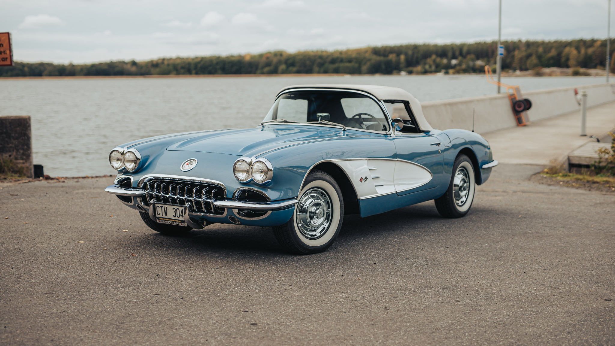 Exteriörbild på 1959 Chevrolet Corvette 1959