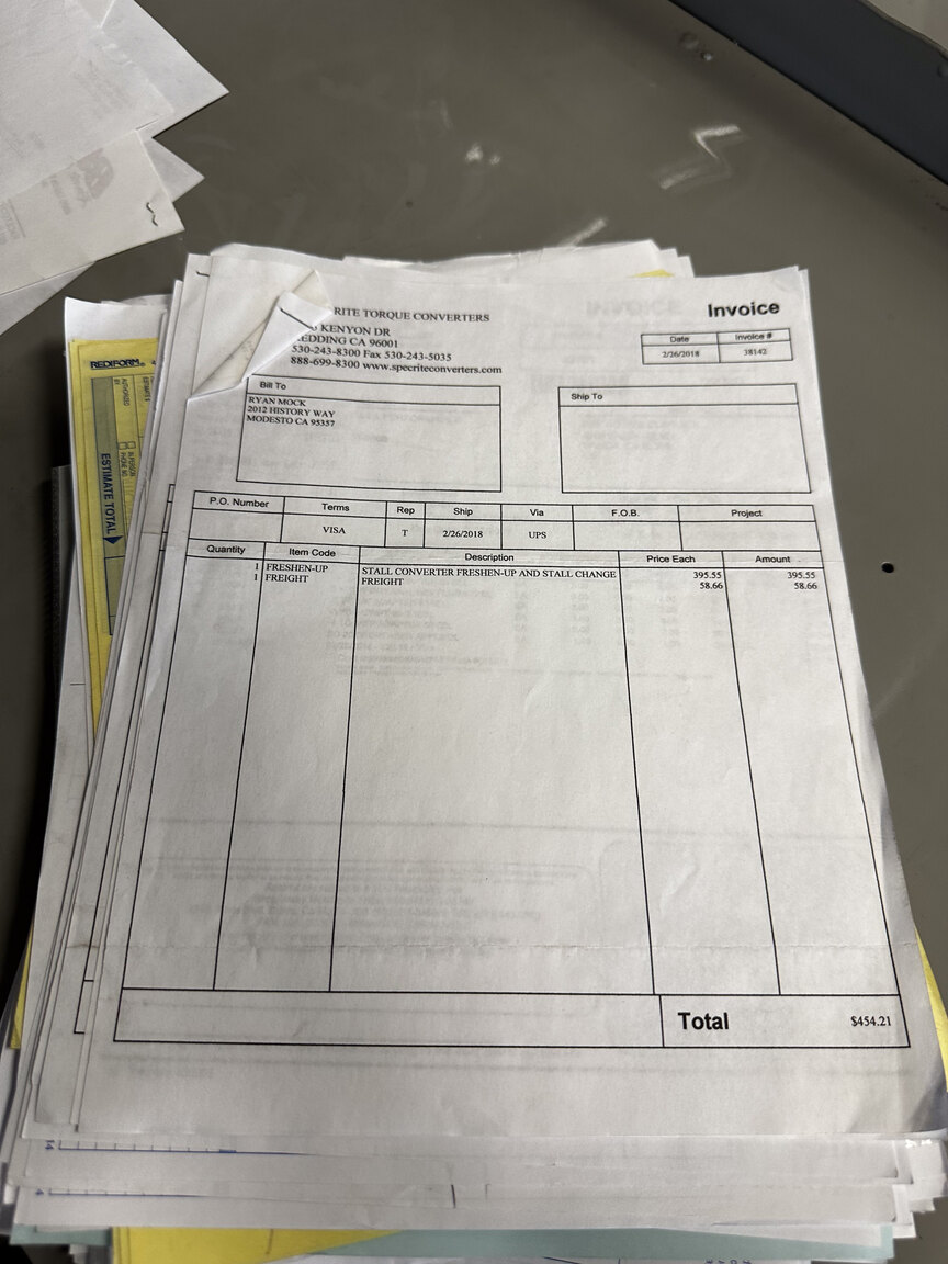 Documentation for 1968 Chevrolet Chevelle PRO Street (72)