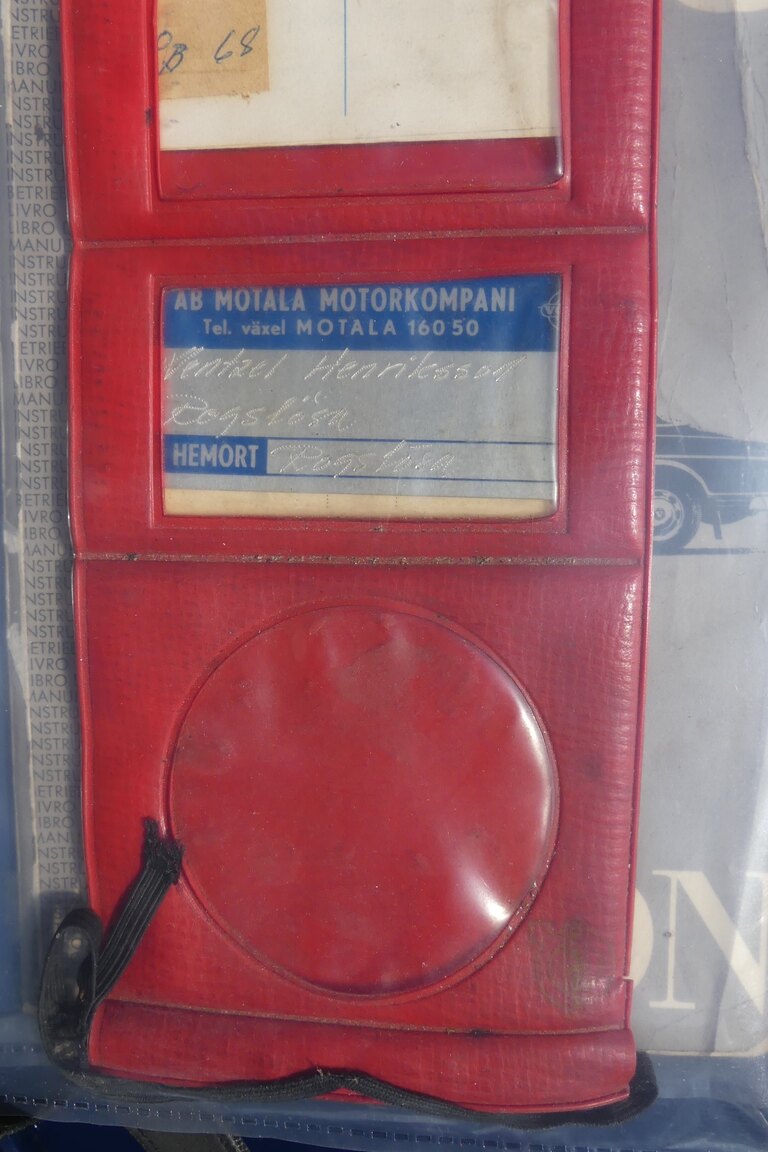 Dokumentation för 1965 Volvo Amazon