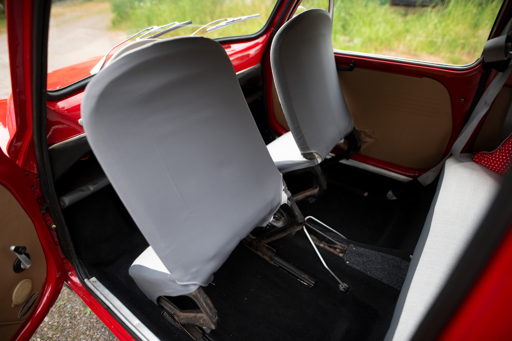 Interiörbild 1968 Fiat 600D